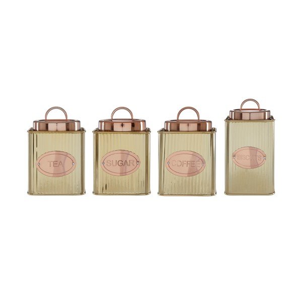 Barattolo da caffè in acciaio inox Prescott - Premier Housewares-image-4