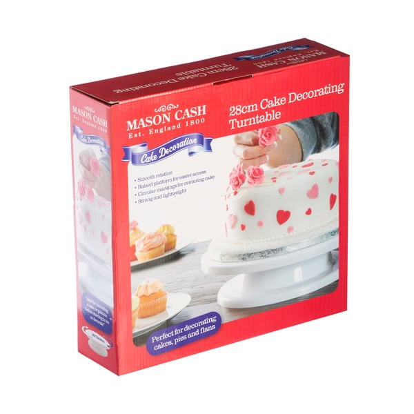 Vassoio rotante per torte in plastica – Mason Cash-image-1