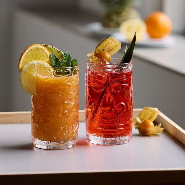 Set di bicchieri da cocktail 450 ml 4 pz Tiki – Lyngby Glas-image-2