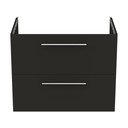 Mobile per lavabo antracite a sospensione 80x63 cm i.Life B - Ideal Standard