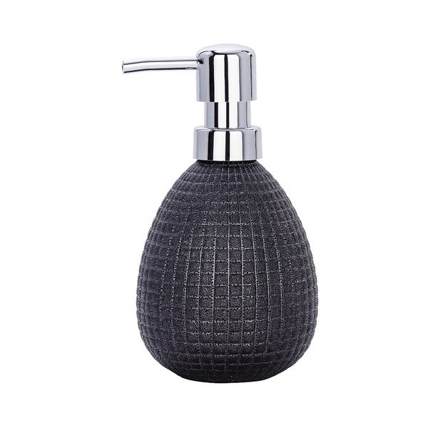 Distributore di sapone Jet in ceramica antracite, 390 ml Polaris - Wenko-image-1