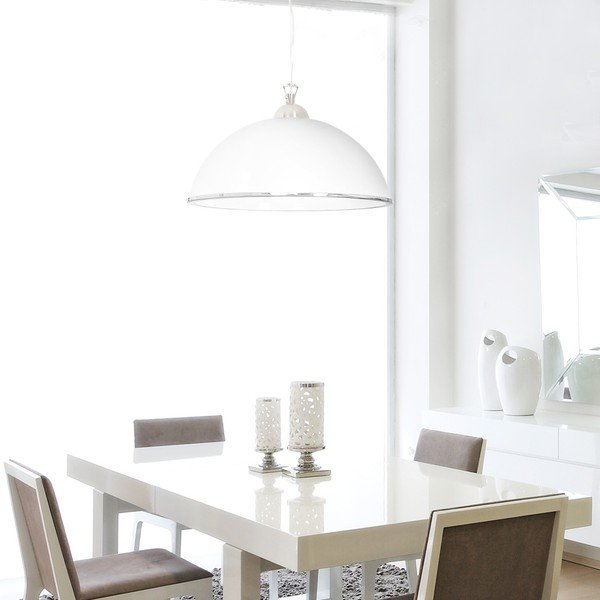 Apparecchio da soffitto bianco Sospensione singola Puro - Evergreen Lights-image-2