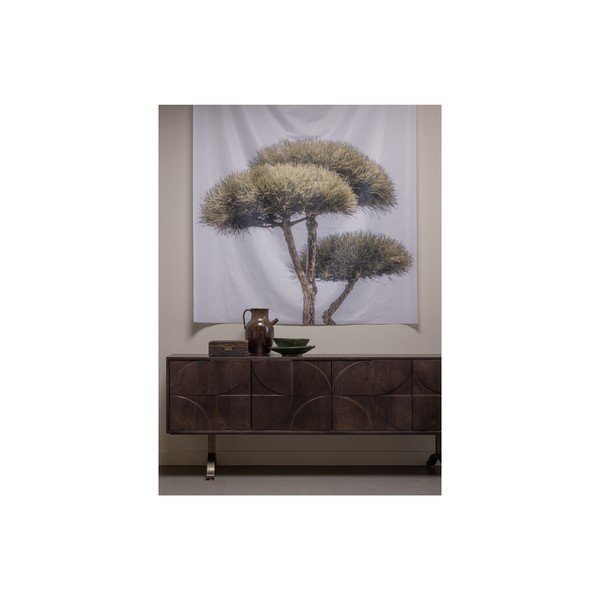 Mobile TV marrone scuro in mango massiccio 180x70x40 cm Draw – WOOOD-image-1