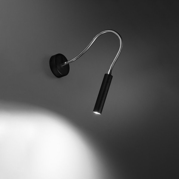 Lampada da parete nera Aludra - Sollux-image-4