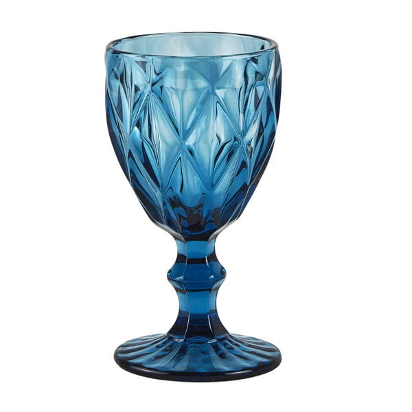 Modrá sklenice na víno Villa Collection Blue Glass, 250 ml