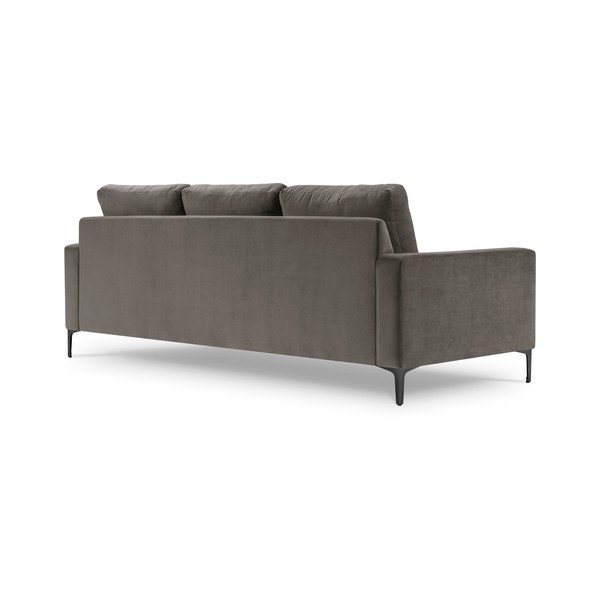 Divano in velluto grigio, 220 cm Harmony - Kooko Home-image-3