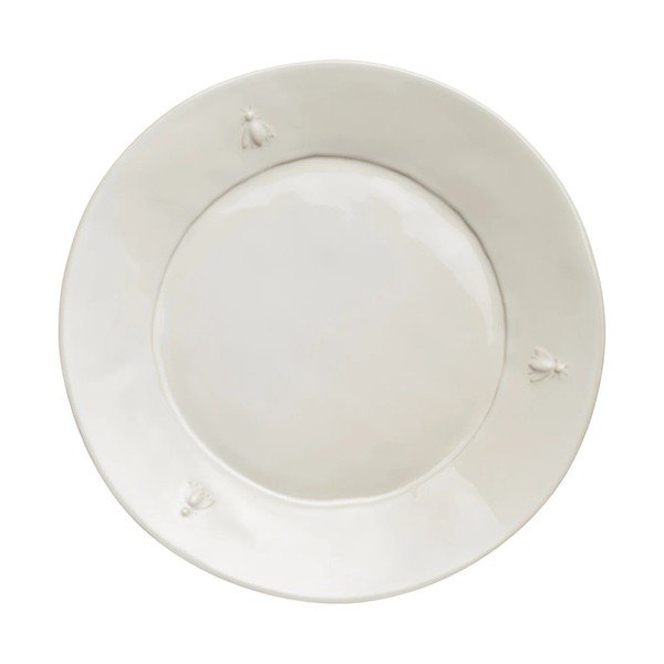 Piatto color crema in gres ø 27 cm Abeille – La Rochére