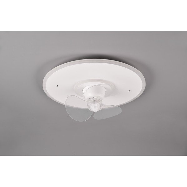 Plafoniera LED bianco opaco Nybro – Reality-image-3