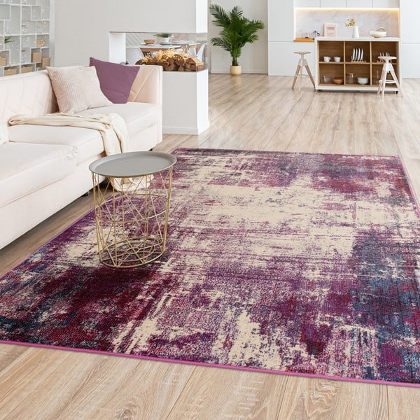 Tappeto viola 160x230 cm Colores cloud - Asiatic Carpets-image-1