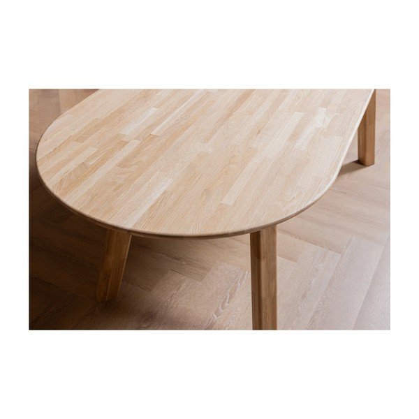 Tavolo da pranzo in rovere massiccio 90x220 cm Tablo – WOOOD-image-4