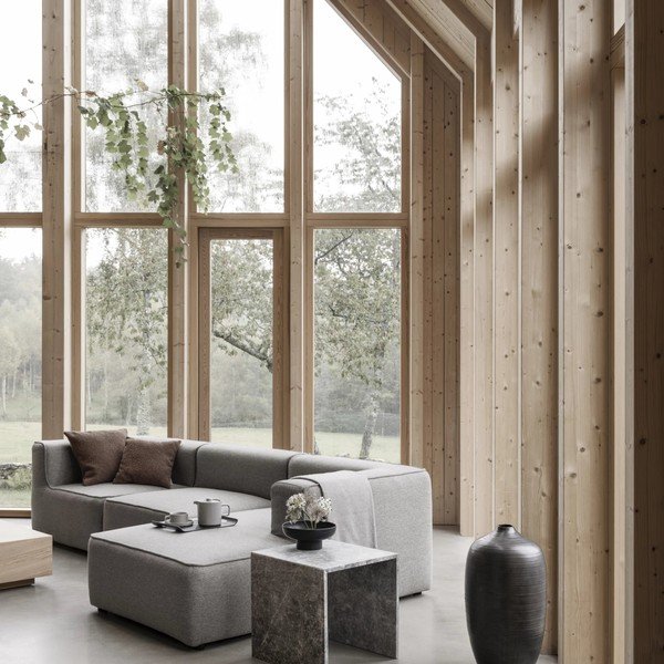 Tavolini in marmo in set di 2 45x45 cm VARU - Blomus-image-3