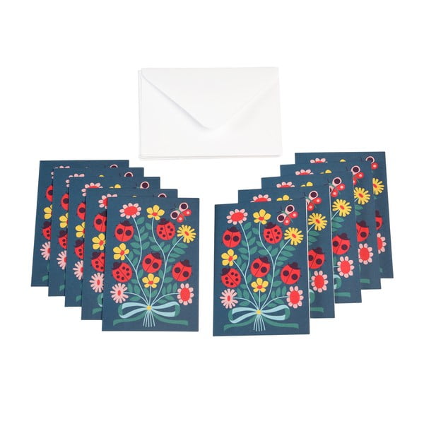 Cartoline in set da 10 Ladybird - Rex London-image-1