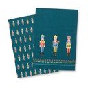 Set di strofinacci in cotone a tema natalizio 4 pz 50x70 cm Nutcracker – Catherine Lansfield