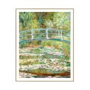 Quadro 40x50 cm Monet: Japanese Footbridge  