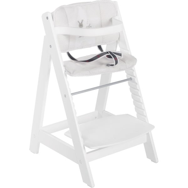 Cuscino per seggiolone bianco Fox & Bunny – Roba-image-1