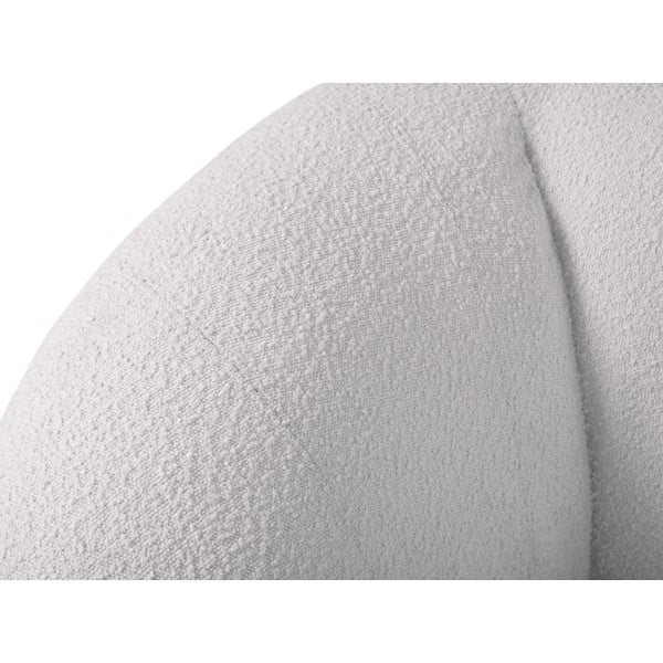 Divano in tessuto bouclé grigio chiaro 230 cm Essen - Cosmopolitan Design-image-4