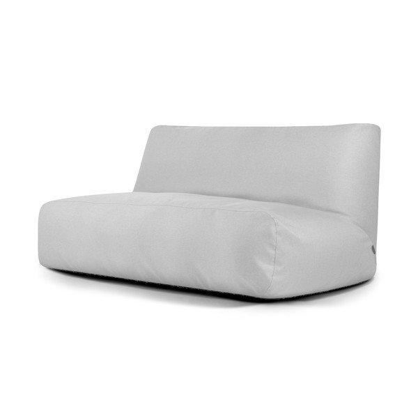 Puof a sacco grigio chiaro Sofa Tube 190 – SLOWDOWN