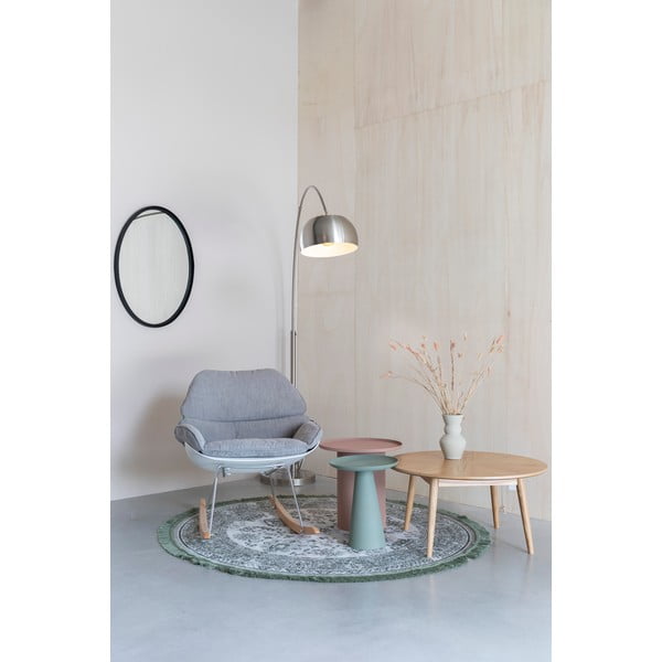 Tavolino rotondo in metallo ø 39,5 cm Ringar – White Label-image-4