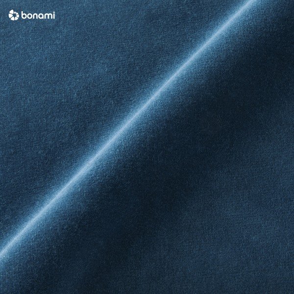 Panchina in velluto blu e nero, 100 cm Naïve - EMKO-image-3