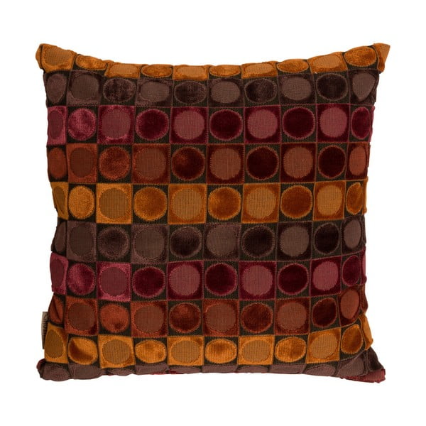 Cuscino rosso-arancio , 45 x 45 cm Ottava - Dutchbone