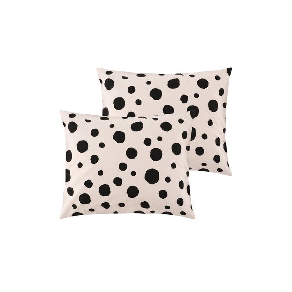 Federe per cuscino in set in cotone 2 pz 50x60 cm Rigmor Dot – Jotex