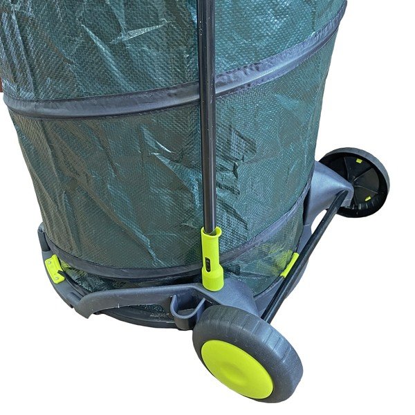 Carrello da giardino pieghevole con pala per foglie - Garden Pleasure-image-3