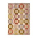 Tappeto di colore naturale in lana tessuto a mano 140x200 cm Quadro Wool – Flair Rugs