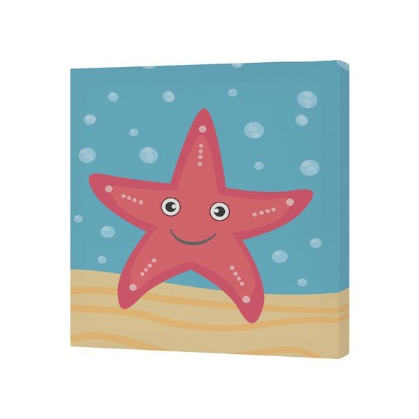 Obraz Little W Under The Sea B, 27 x 27 cm