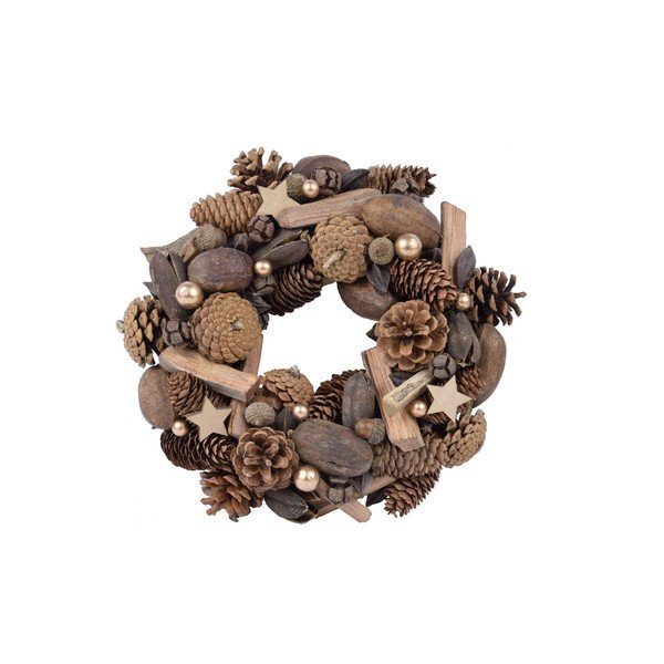 Ghirlanda natalizia ø 28 cm Pine - Ego Dekor