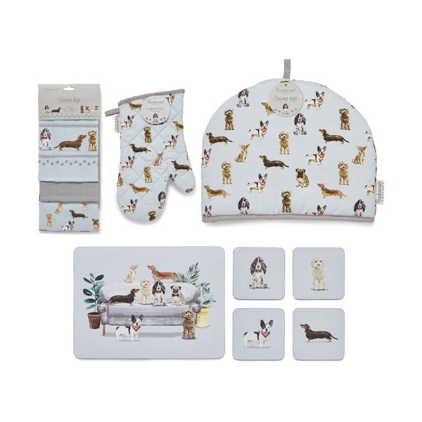 Set di tessili da cucina 13 pezzi Curious Dogs - Cooksmart ®