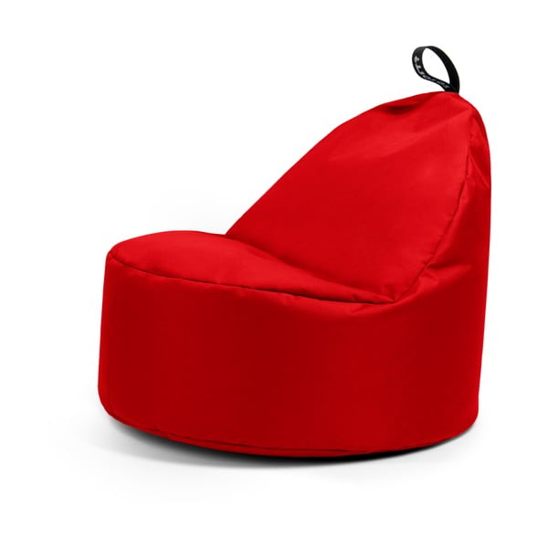 Puof a sacco rosso Round XL – So Soft?