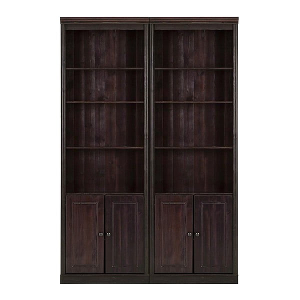 Libreria in legno di pino marrone 148x223 cm Anita - Støraa