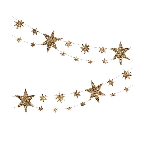 Ghirlanda Glitter Stars - Meri Meri