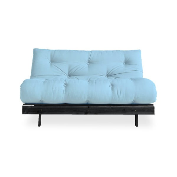 Divano letto blu 140 cm Roots - Karup Design-image-3
