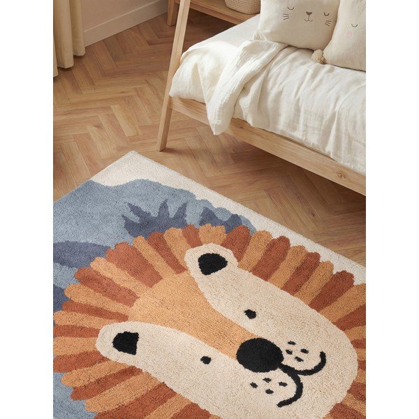 Tappeto per bambini in cotone lavabile/tessuto a mano 140x200 cm Snuggle Samba – Hanse Home-image-2