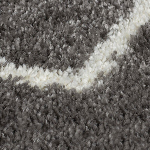 Tappeto grigio 200x290 cm Atlas Berber - Flair Rugs-image-3