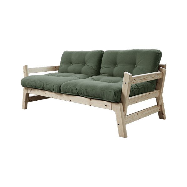 Divano variabile Naturale Chiaro/Verde Oliva Step - Karup Design-image-1