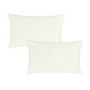 Federe in cotone egiziano in set da 2 50x75 cm - Bianca