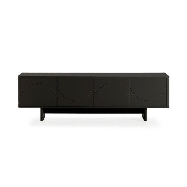 Mobile TV nero 180x55x40 cm Solei – MOME