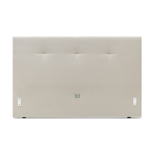 Letto matrimoniale imbottito beige con griglia 160x200 cm Tory - Bobochic Paris-image-3