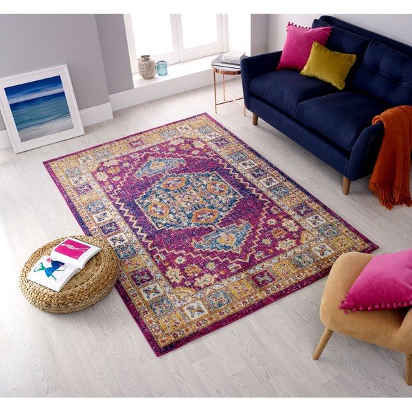Tappeto viola , 133 x 185 cm Urban Traditional - Flair Rugs-image-4