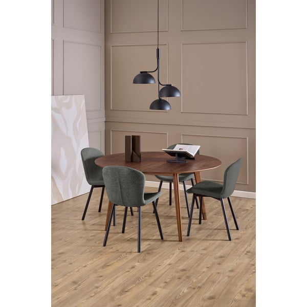 Sedia da pranzo grigio scuro Esra – Actona-image-1