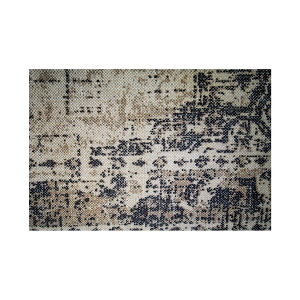 Tappeto in cotone grigio e beige Colorful Living Marro, 160 x 230 cm - HSM collection-image-1