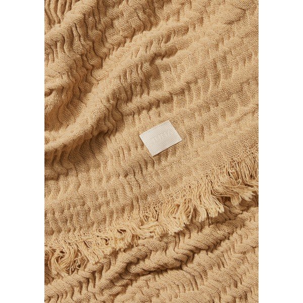 Copriletto beige per letto matrimoniale 190x240 cm Reloved - JUNA-image-3