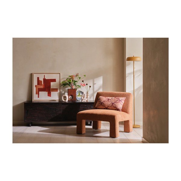 Poltrona arancione Lavid – WOOOD-image-1