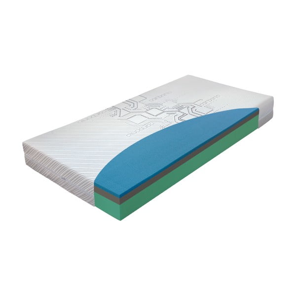 Materasso matrimoniale in schiuma dura/media 180x200 cm Aquasleep - Materasso-image-2