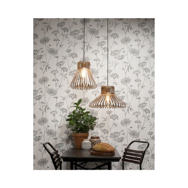 Lampada a sospensione con paralume in metallo color oro ø 43 cm Meknes - it's about RoMi-image-1