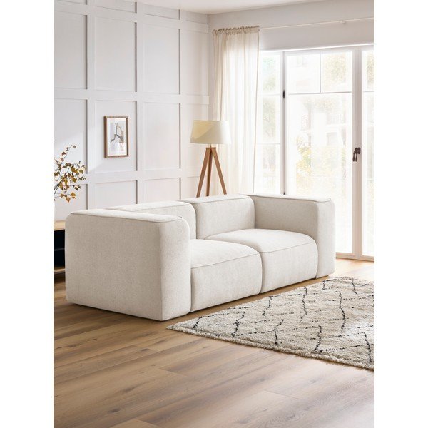 Divano bianco 255 cm Zephyr – Bobochic Paris-image-1
