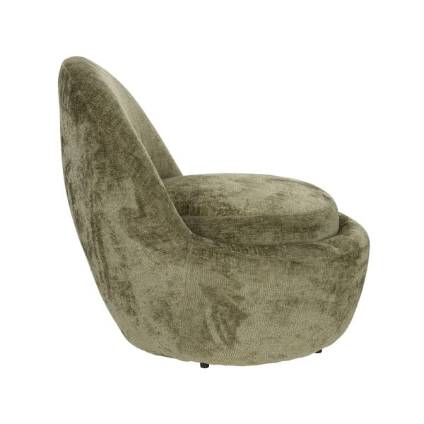 Poltrona color kaki Nash – White Label-image-3