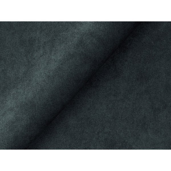 Poggiapiedi blu con rivestimento in velluto Aloha – Makamii-image-4